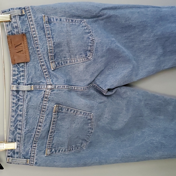 Wms ARMANI EXCHANGE straight bootcut jeans (sz 8/S) - Picture 4 of 7